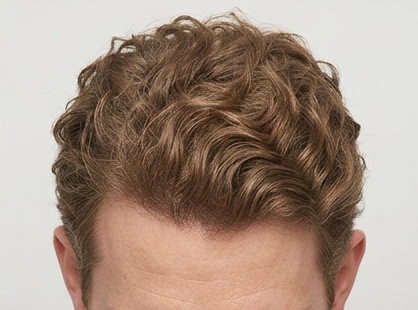 After hair-restoration comparison, case 3