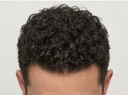 After hair-restoration comparison, case 4